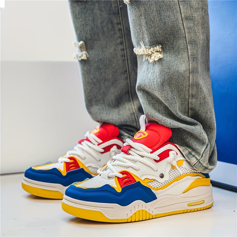 Aron - Sportieve herensneakers met dikke zool
