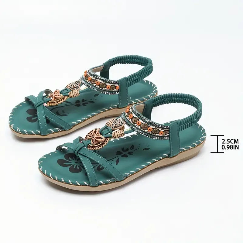 Lynn - Zomerse sandalen met sierbandjes voor dames