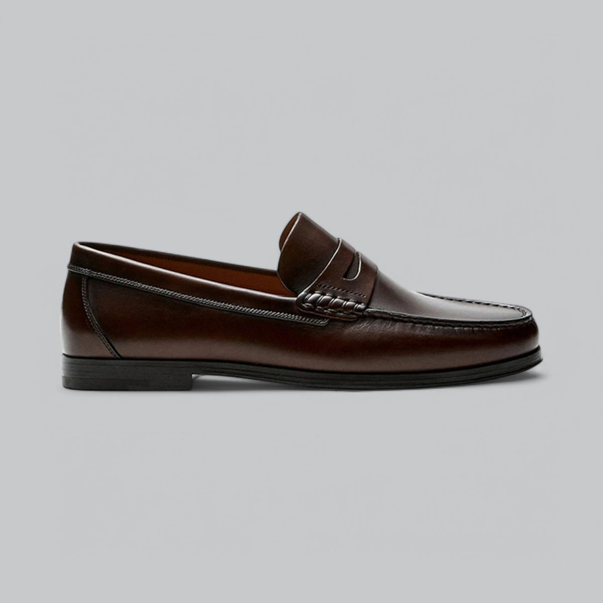 Gemma - Klassieke instap loafers met lage hak voor dames