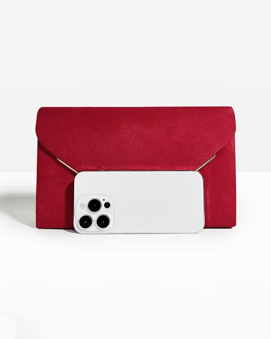 Zoe - Stijlvolle clutchtas met schouderketting voor dames