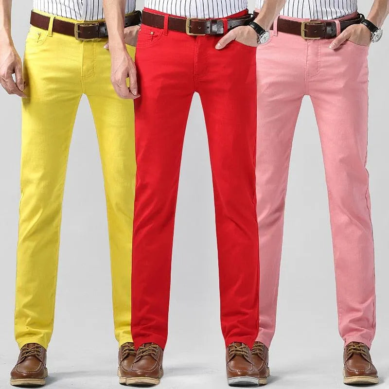 Piet - Stijlvolle slim fit broek voor heren