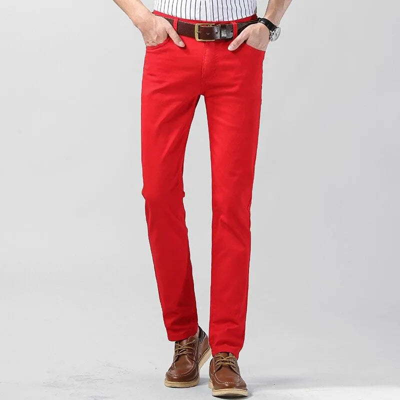 Piet - Stijlvolle slim fit broek voor heren