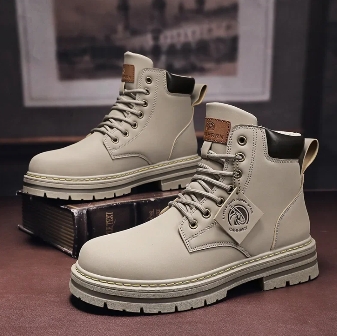 Sem - Stoere enkelhoge veterboots voor heren