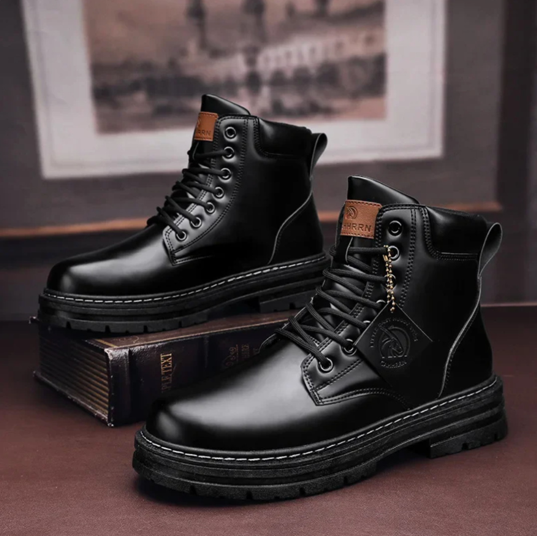 Sem - Stoere enkelhoge veterboots voor heren