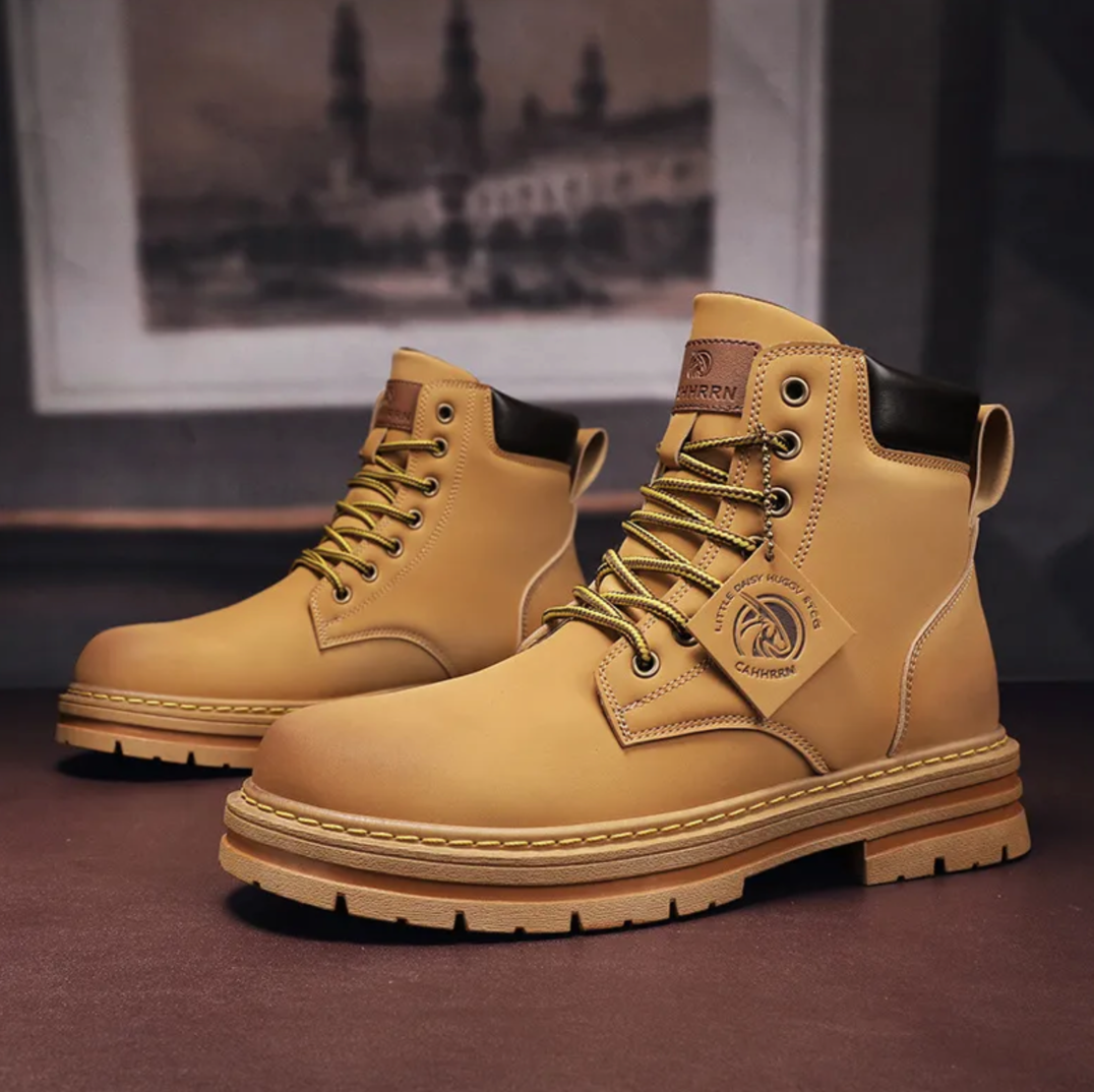 Sem - Stoere enkelhoge veterboots voor heren