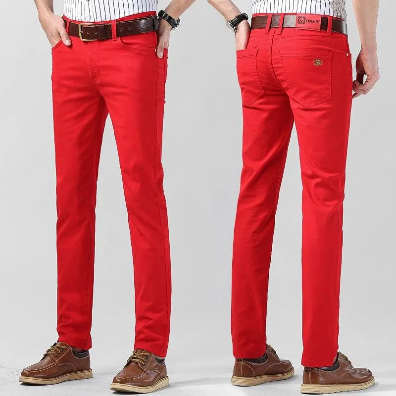 Piet - Stijlvolle slim fit broek voor heren