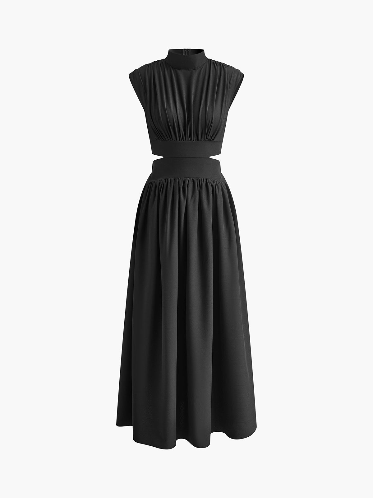 Violet - Elegante plissé maxi jurk voor dames