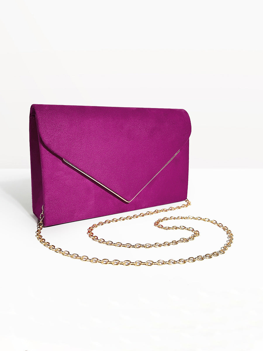 Zoe - Stijlvolle clutchtas met schouderketting voor dames