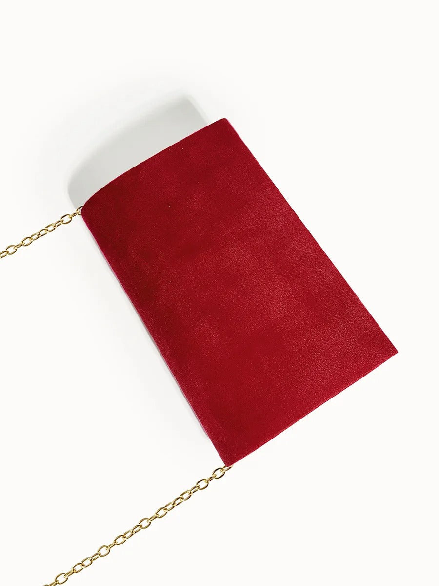 Zoe - Stijlvolle clutchtas met schouderketting voor dames