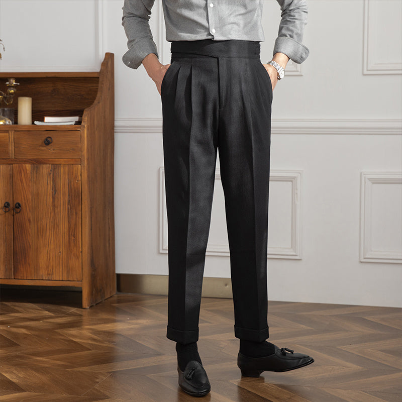 Roland - Stijlvolle herenpantalon met plooien