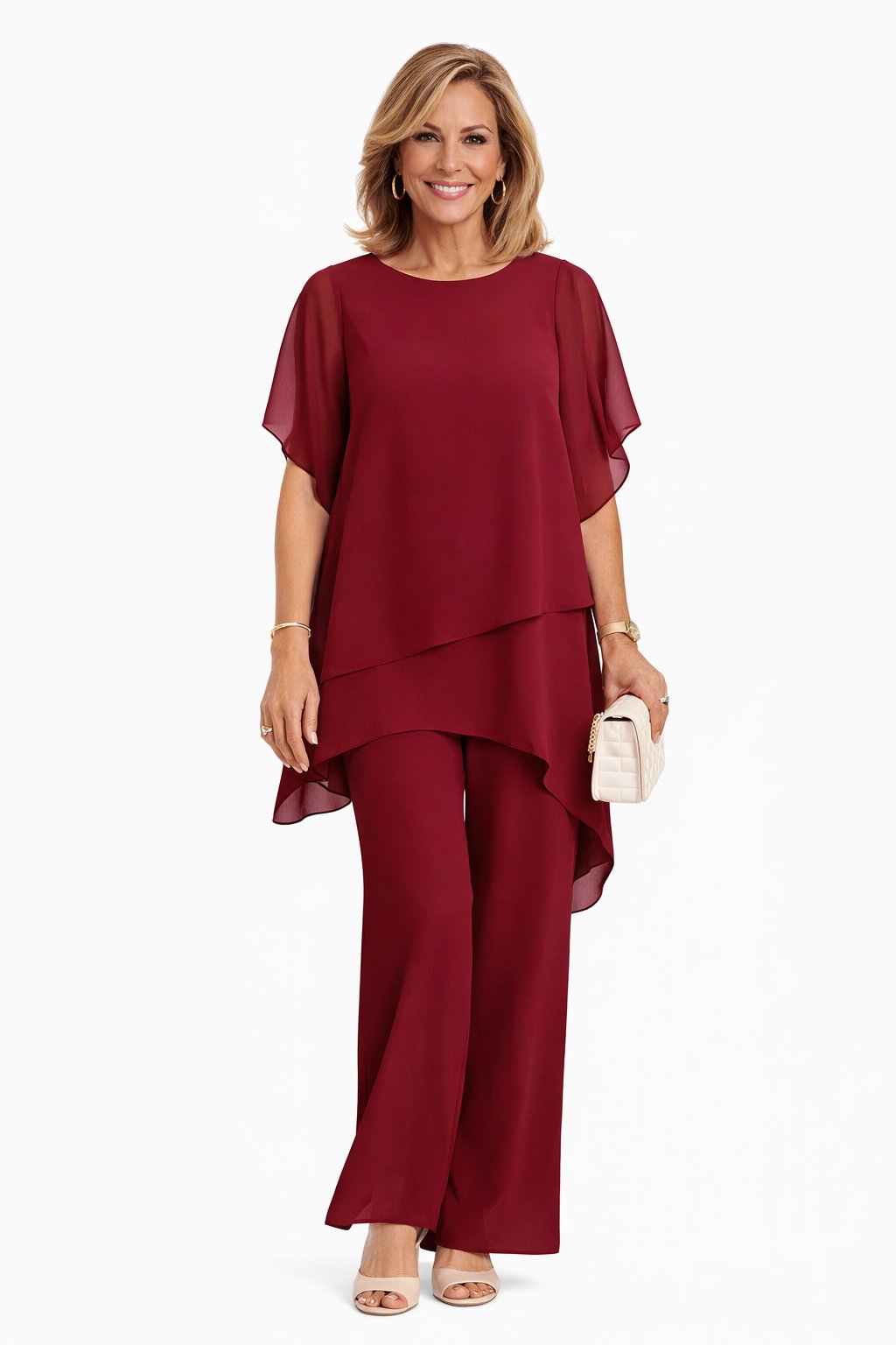 Evi - Elegante asymmetrische set voor dames