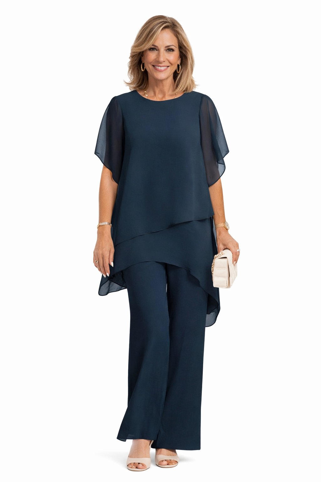 Evi - Elegante asymmetrische set voor dames