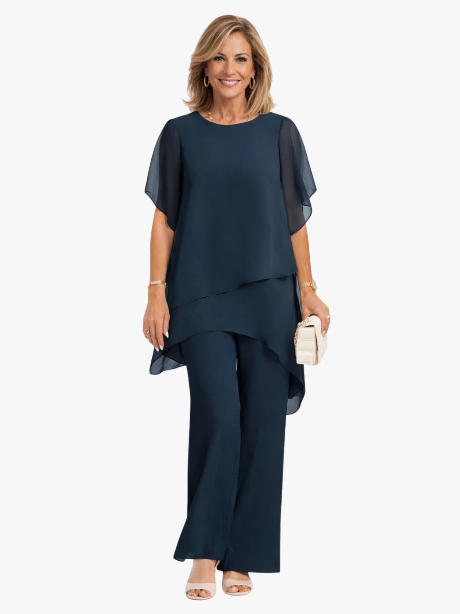Evi - Elegante asymmetrische set voor dames
