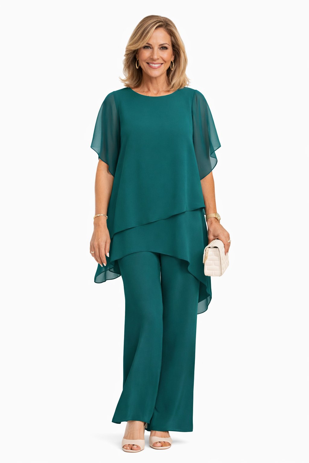 Evi - Elegante asymmetrische set voor dames