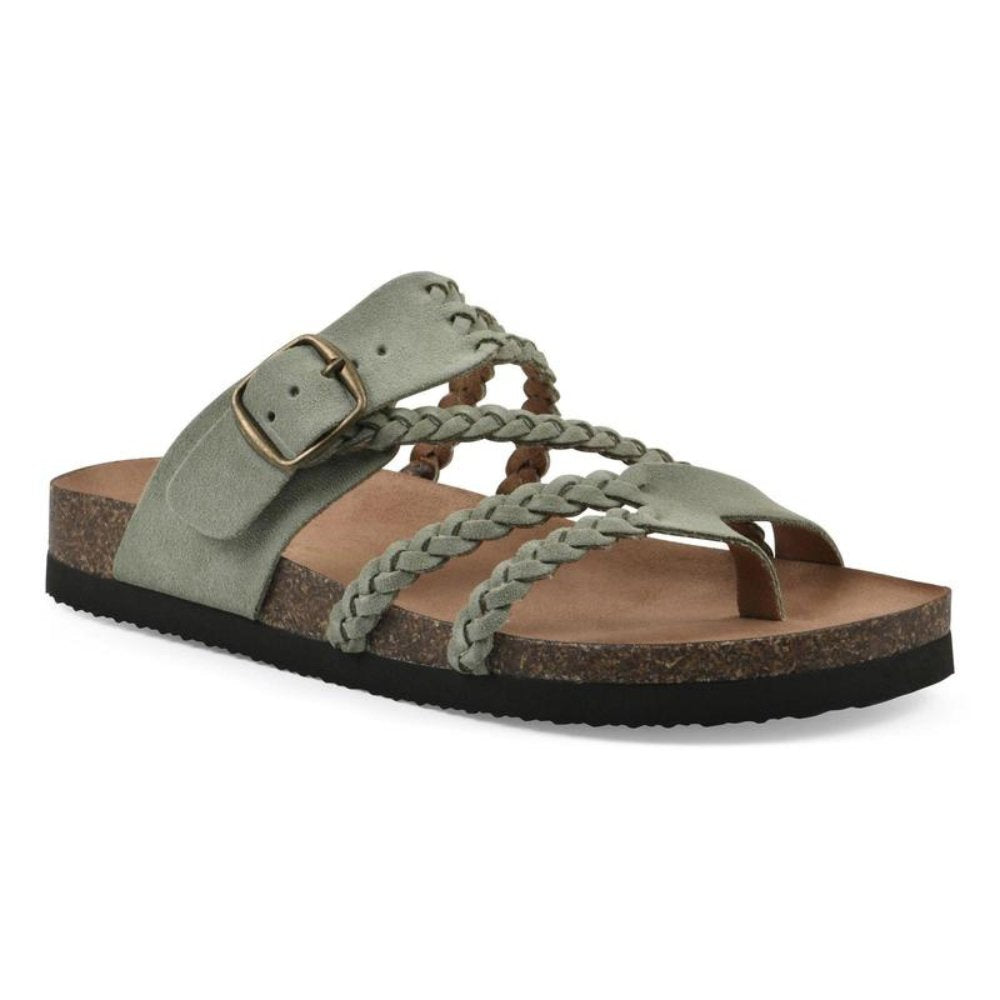 Femke - Gevlochten kurk sandalen voor dames