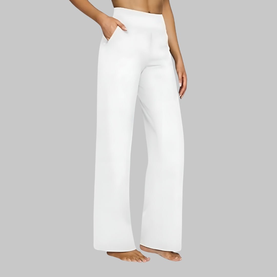 Iris - Elastische high waist stretchbroek voor dames