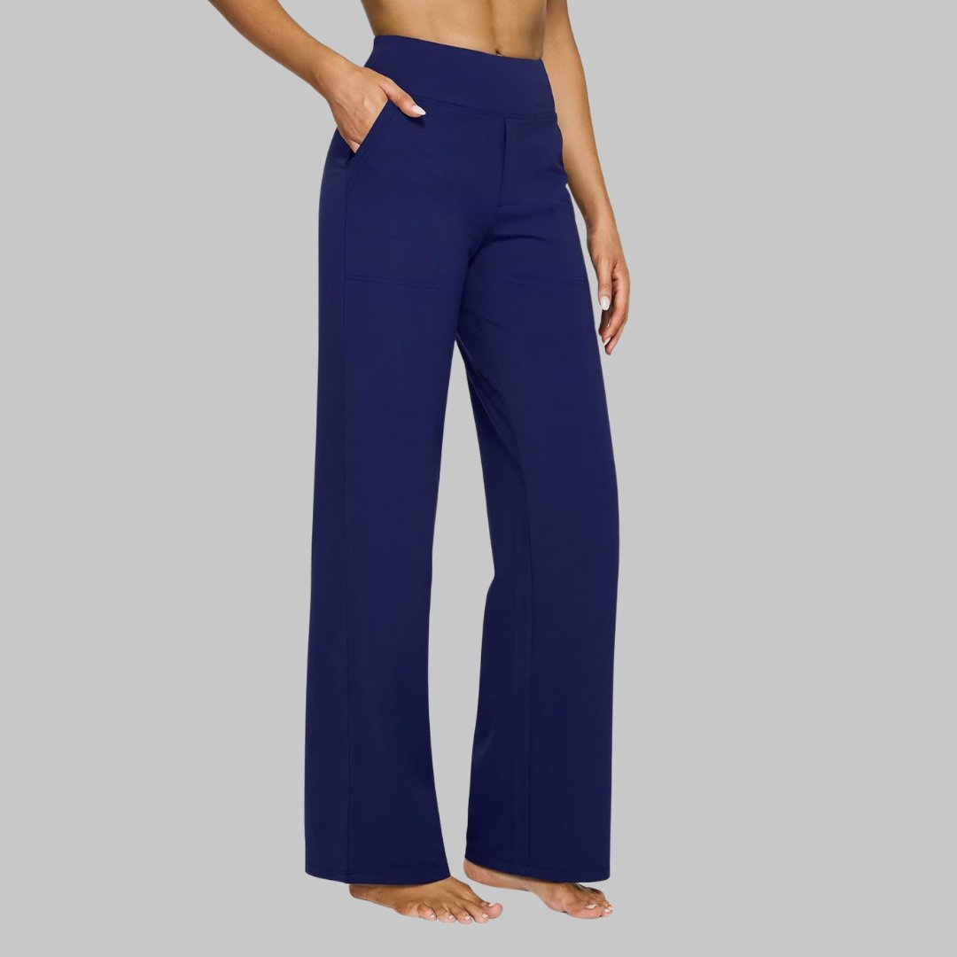Iris - Elastische high waist stretchbroek voor dames