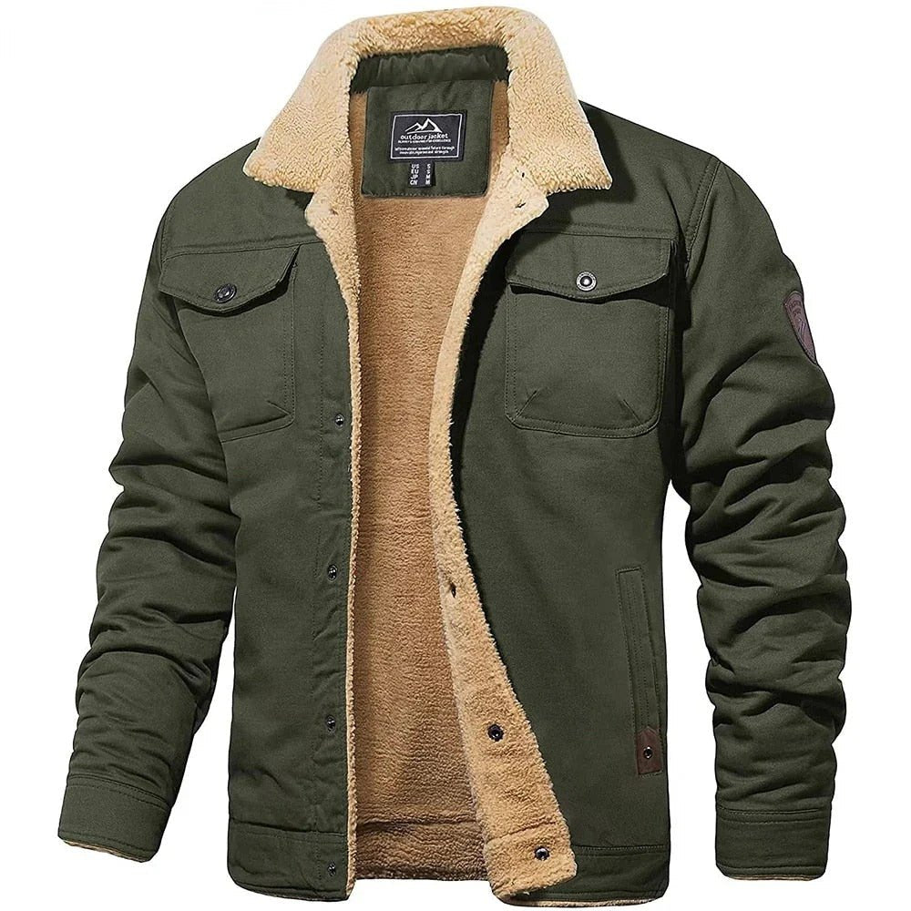 Jasper - Gevoerde bomber jas voor heren