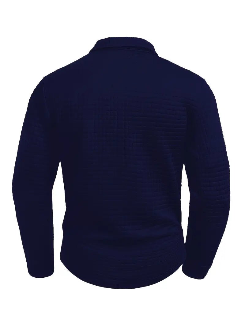 Luuk - Casual longsleeve polo voor heren