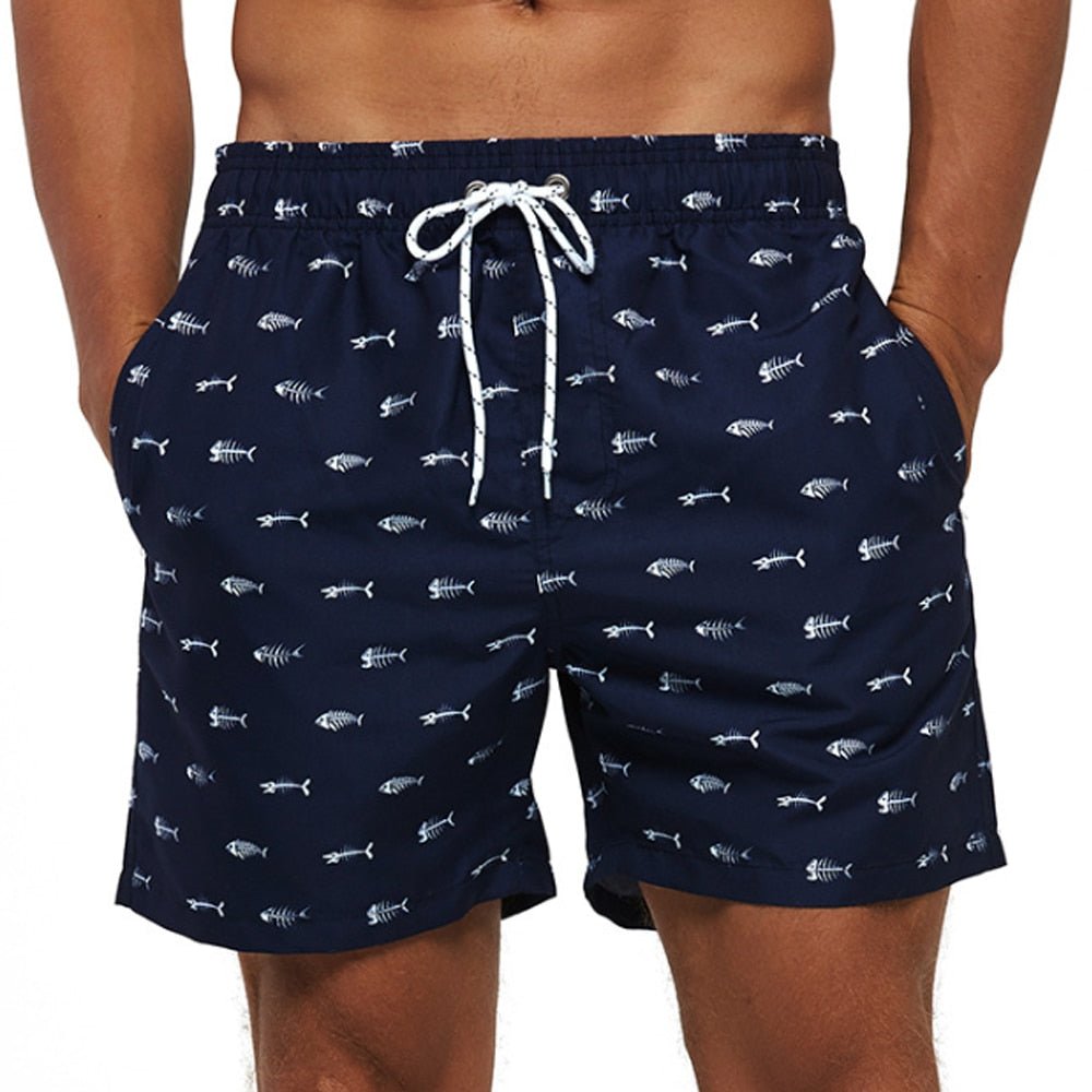Sepp - Sneldrogende zomerse zwembroek met bananenprint voor heren