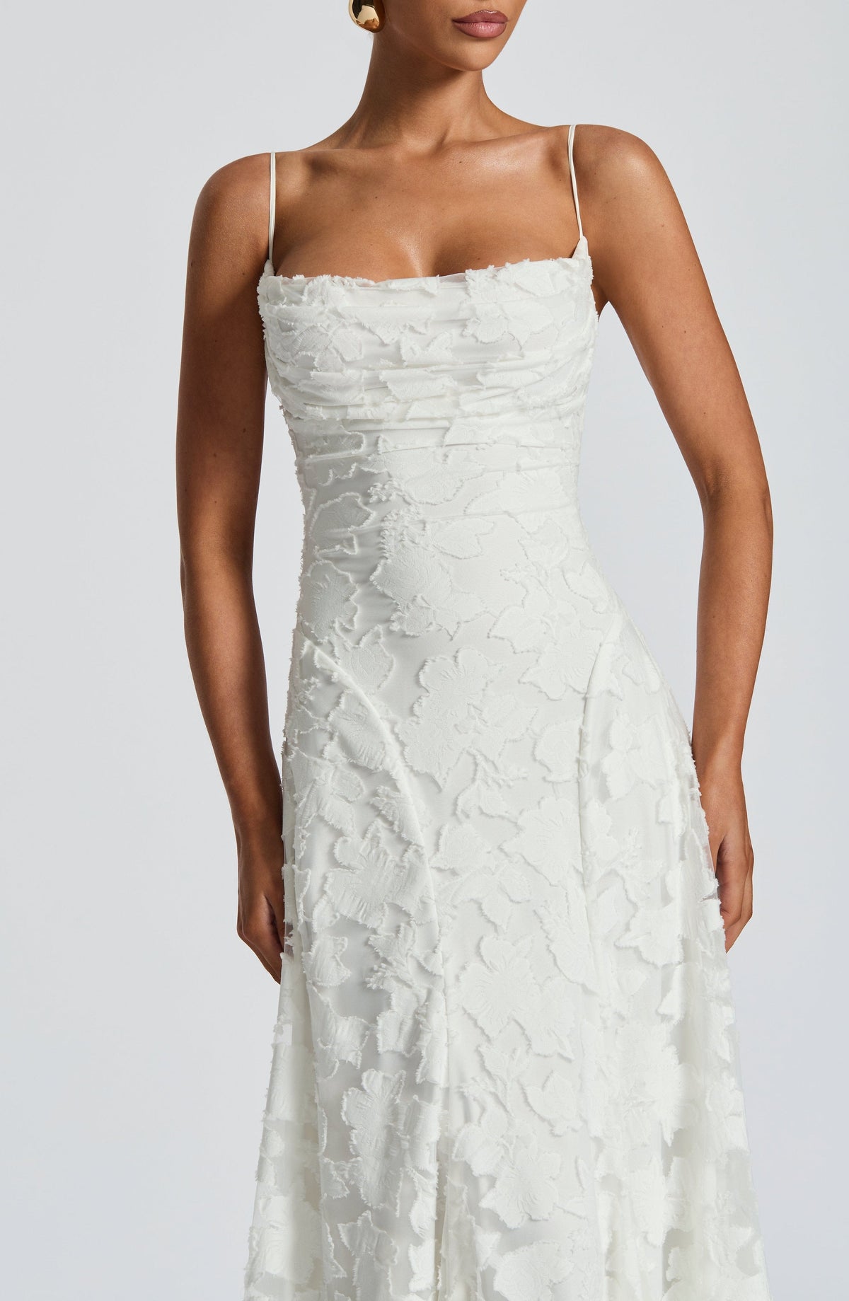 Maren - Elegante maxi jurk met open rug voor dames