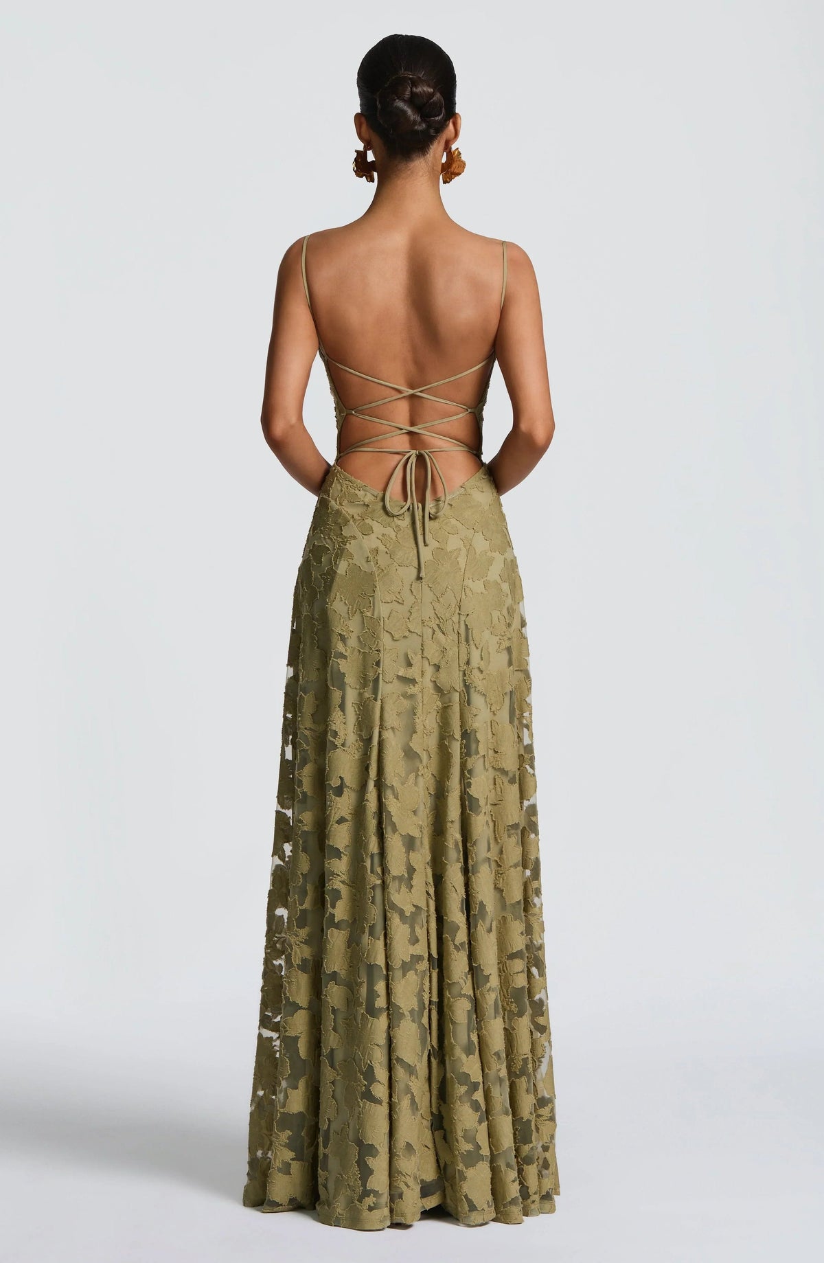 Maren - Elegante maxi jurk met open rug voor dames