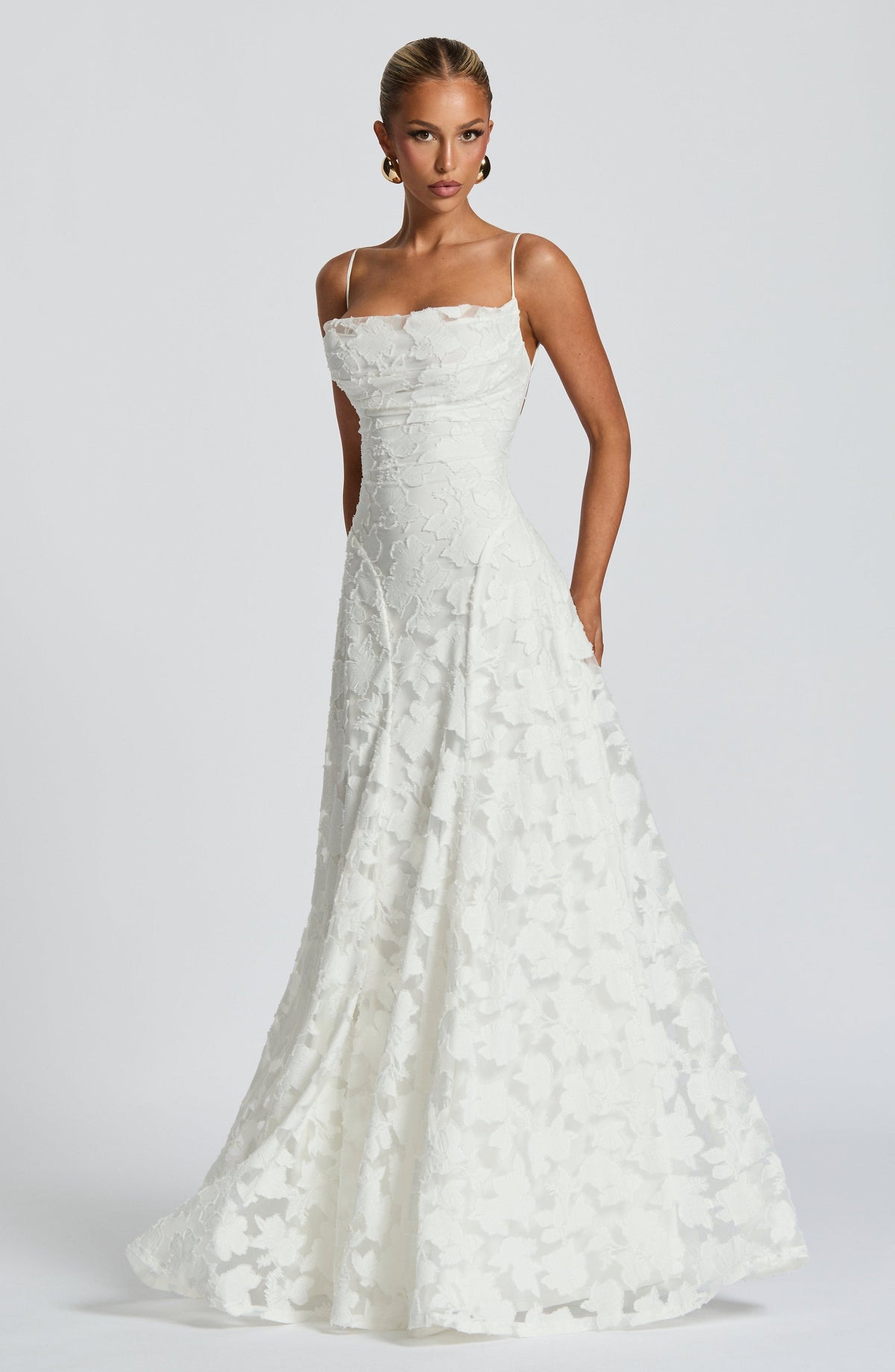 Maren - Elegante maxi jurk met open rug voor dames
