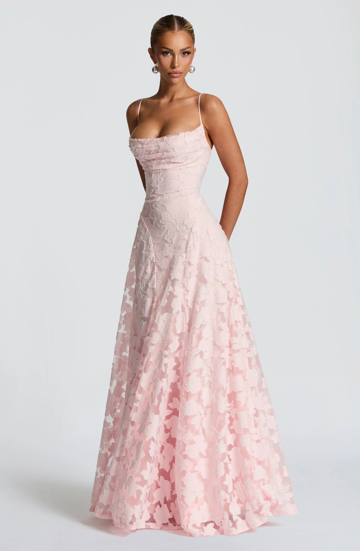 Maren - Elegante maxi jurk met open rug voor dames