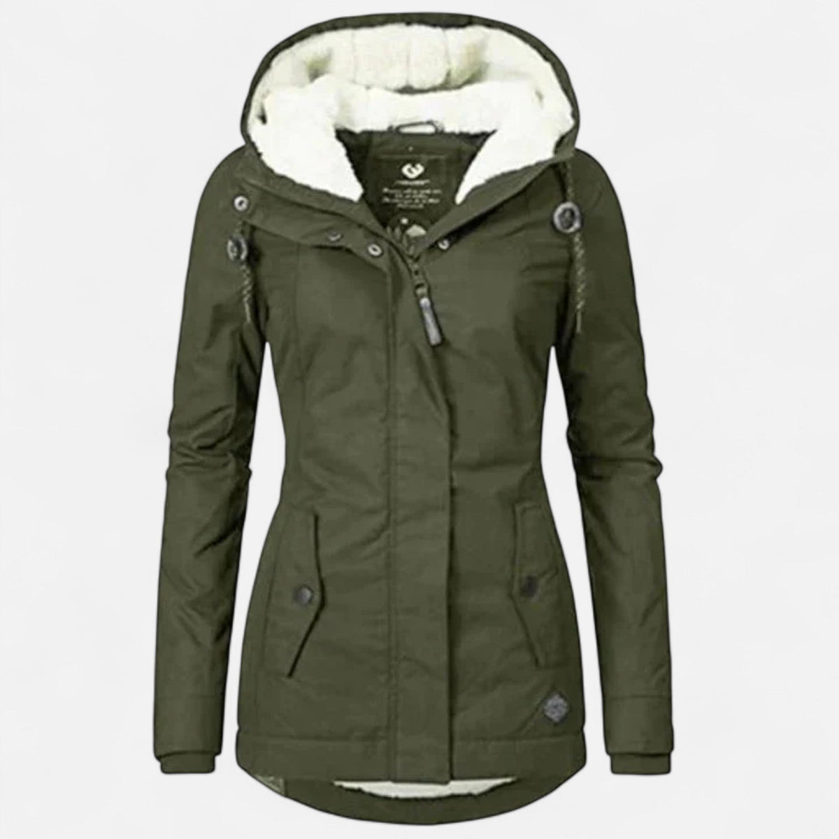 Nina - Warme gevoerde winterjas voor dames