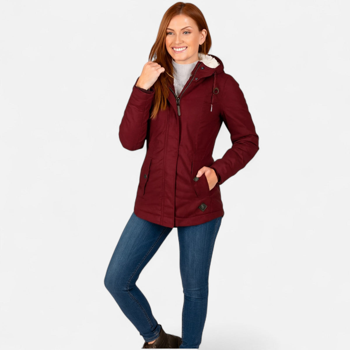 Nina - Warme gevoerde winterjas voor dames