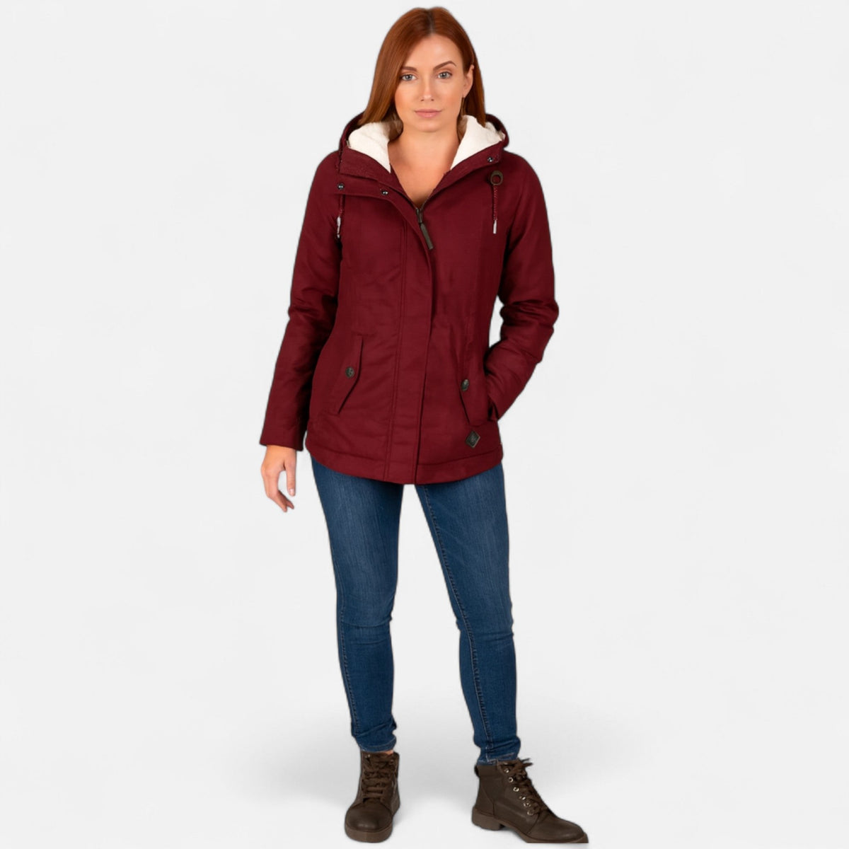 Nina - Warme gevoerde winterjas voor dames