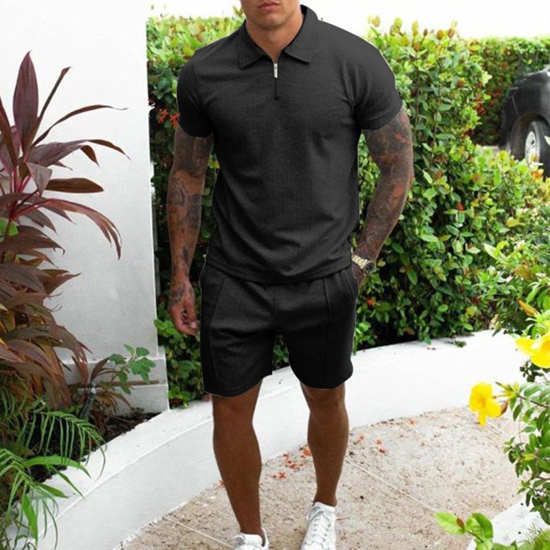 Wim - Zomerse polo & short set voor heren