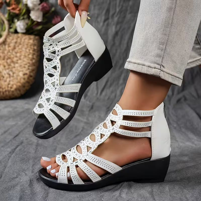 Merel - Elegante sandalen met wedgehak voor dames