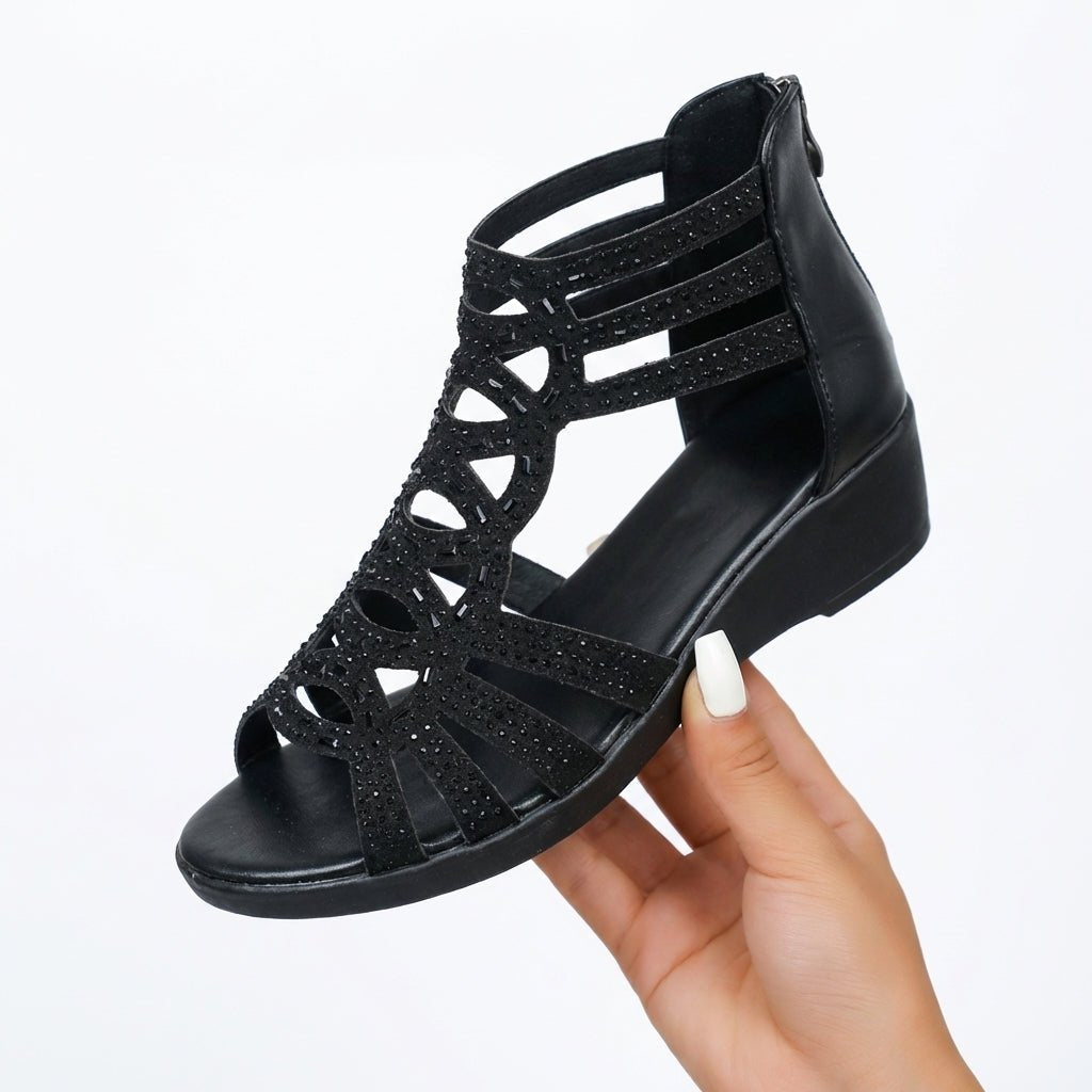 Merel - Elegante sandalen met wedgehak voor dames