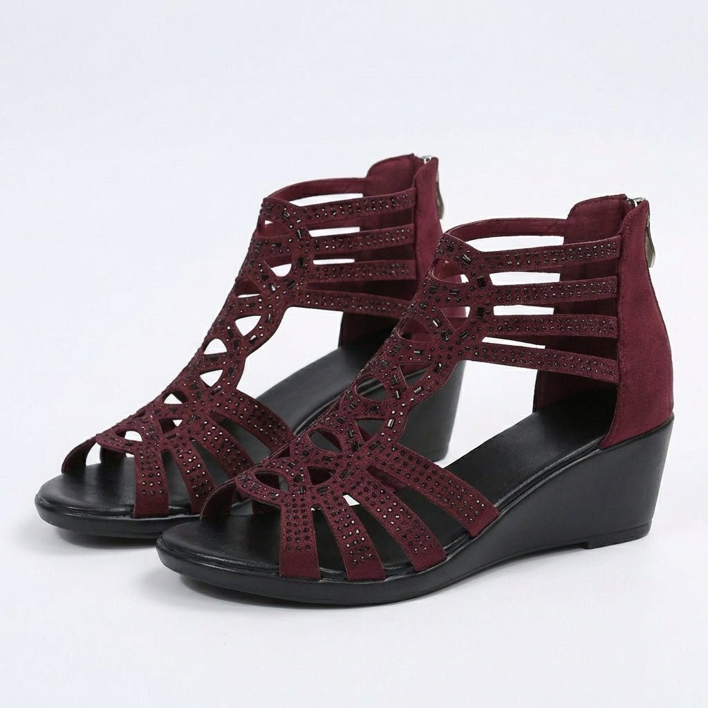 Merel - Elegante sandalen met wedgehak voor dames