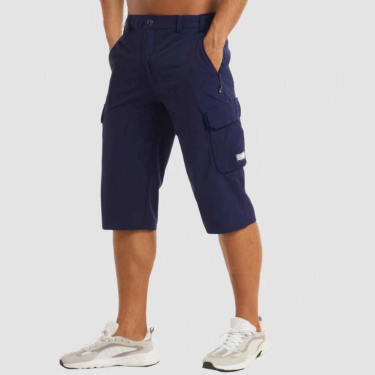 Beaumont - Sneldrogend cargo shorts met ruime zakken voor heren
