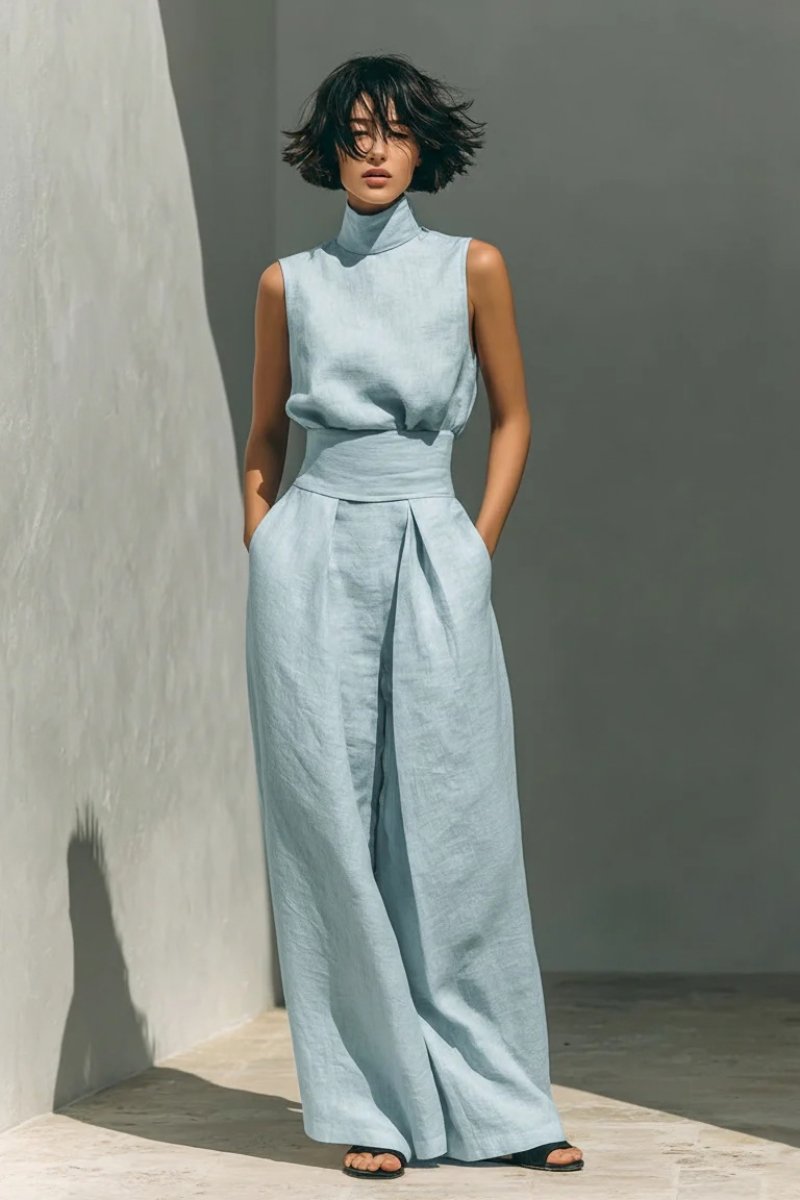 Sanne - Elegante wide leg set voor dames