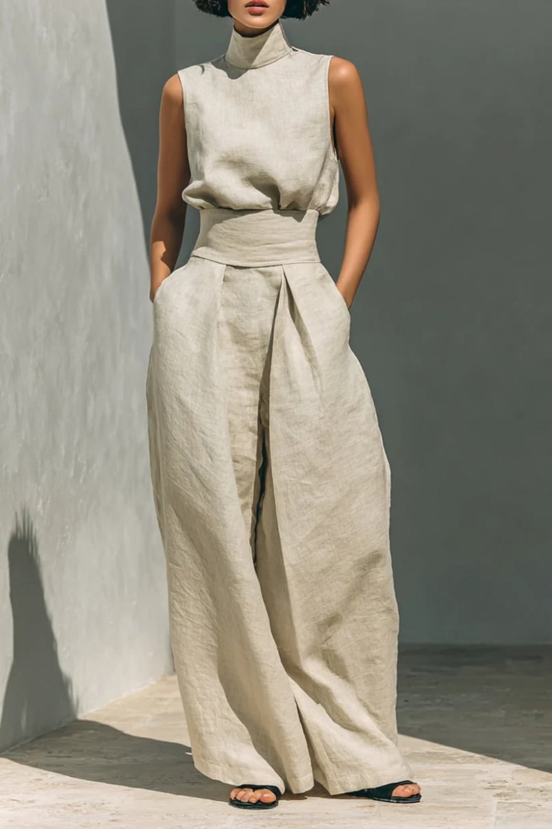 Sanne - Elegante wide leg set voor dames