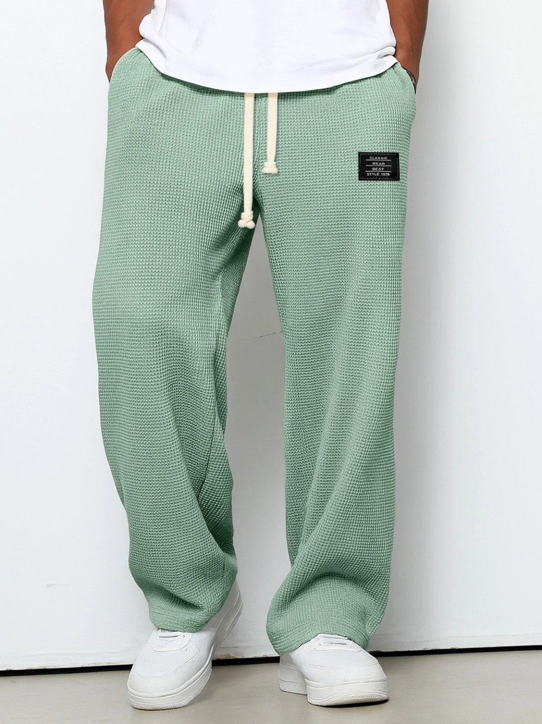 Stef - Comfortabele relaxed herenbroek met elastische taille