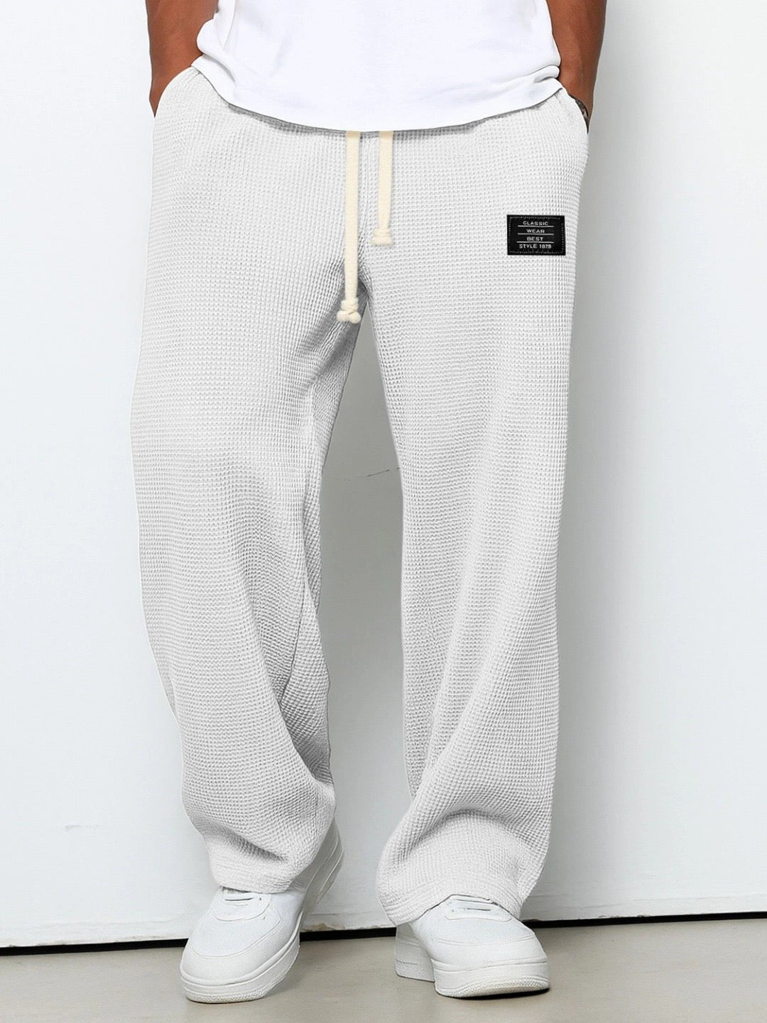 Stef - Comfortabele relaxed herenbroek met elastische taille