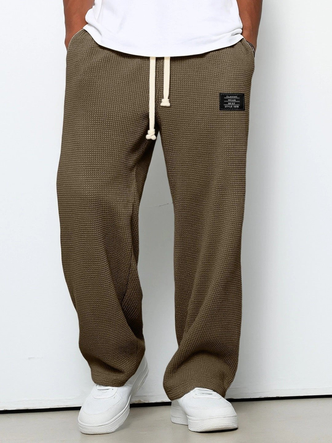 Stef - Comfortabele relaxed herenbroek met elastische taille