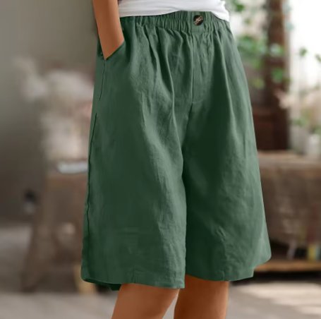 Jules - Wijde shorts met elastische taille voor dames