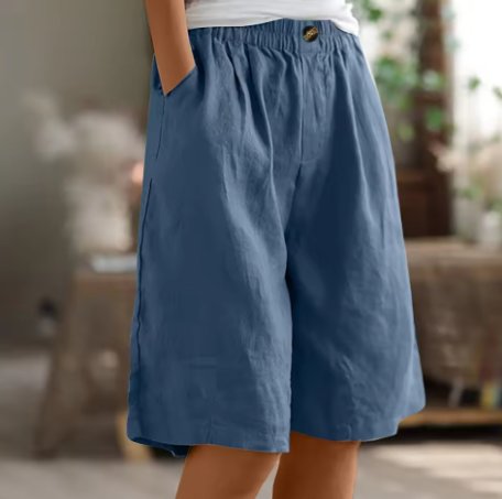 Jules - Wijde shorts met elastische taille voor dames