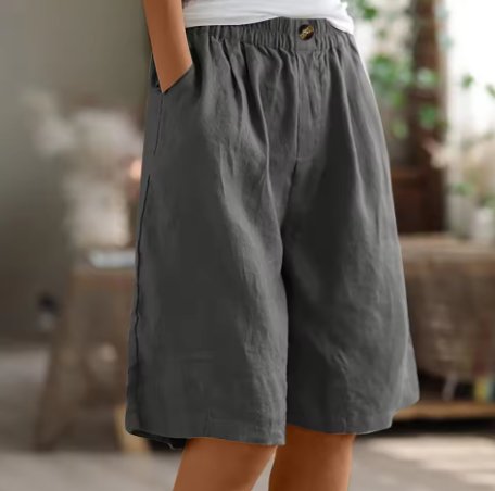 Jules - Wijde shorts met elastische taille voor dames