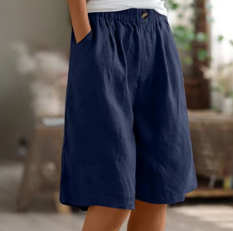 Jules - Wijde shorts met elastische taille voor dames