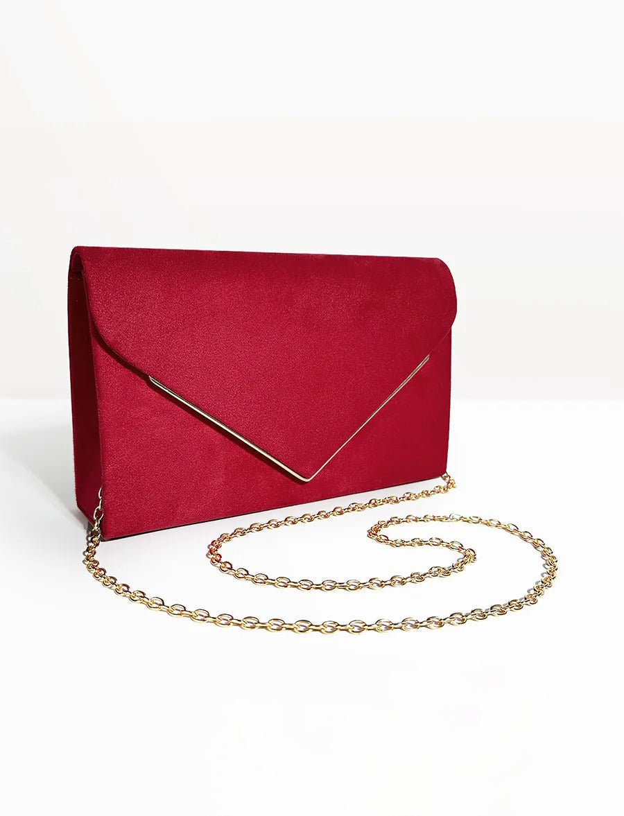 Zoe - Stijlvolle clutchtas met schouderketting voor dames