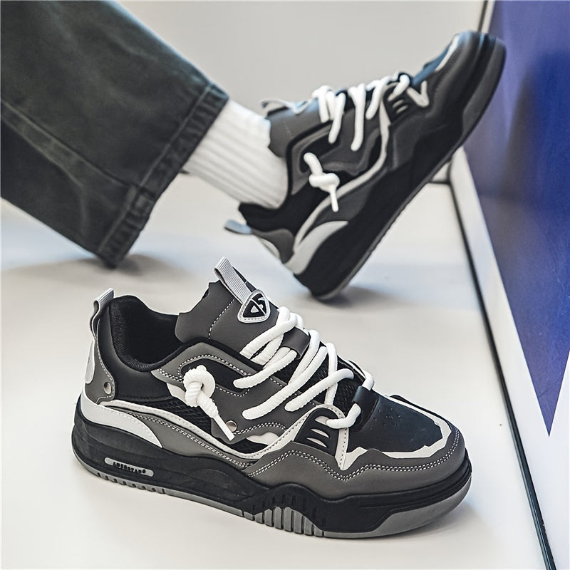 Aron - Sportieve herensneakers met dikke zool
