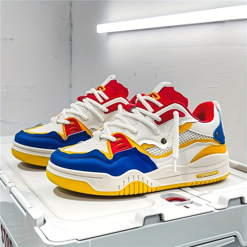 Aron - Sportieve herensneakers met dikke zool