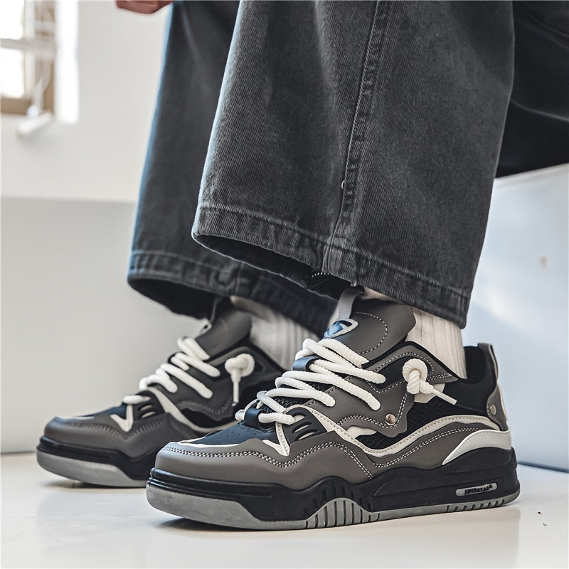 Aron - Sportieve herensneakers met dikke zool