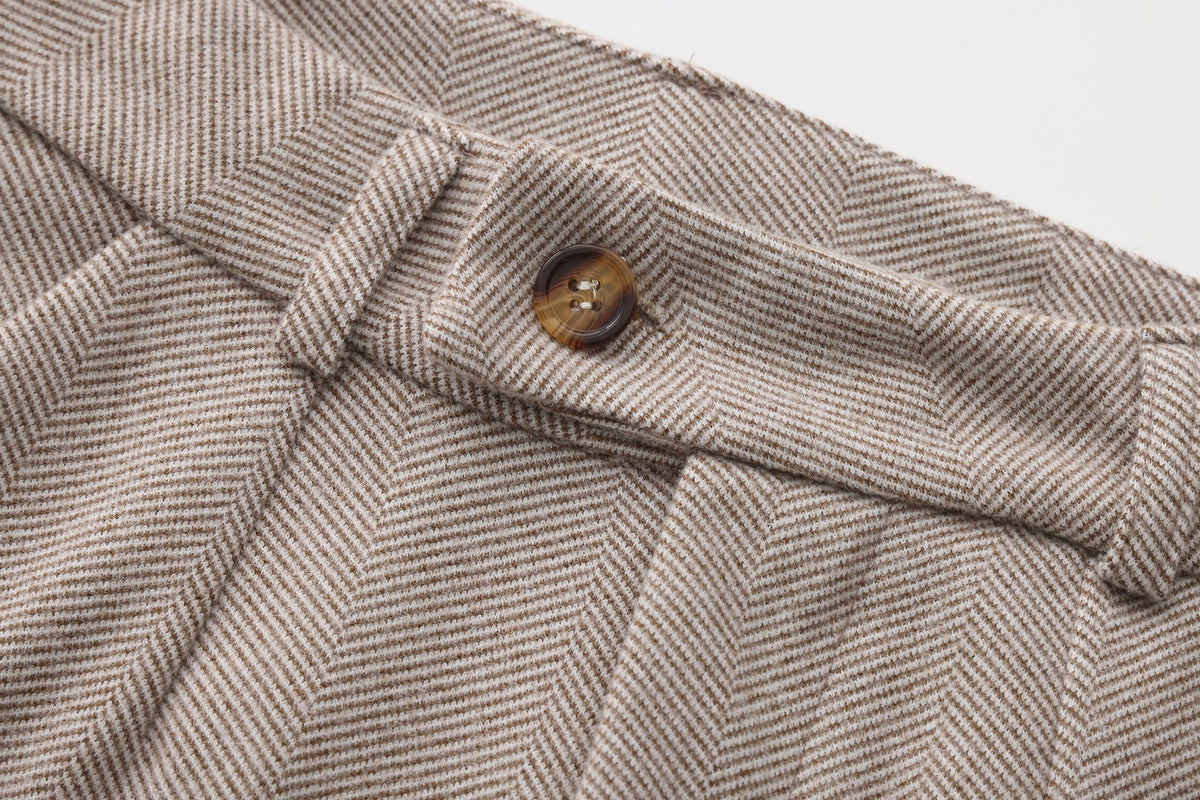 Oscar - Stijlvolle pantalon met hoge taille voor heren